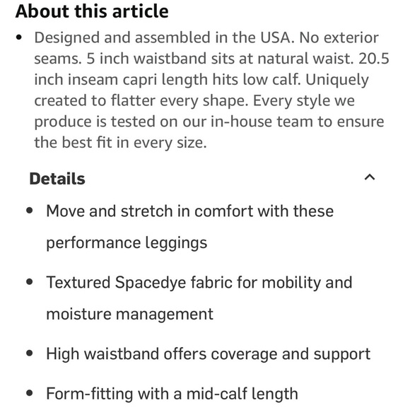 Beyond Yoga capri (S) - Picture 13 of 13